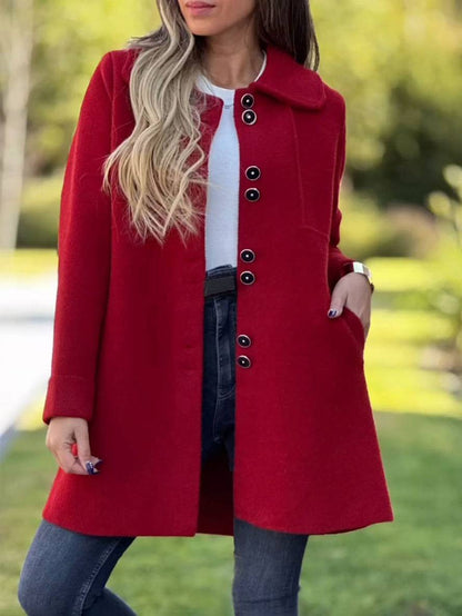 Clara | Manteau Polaire Mi-Long