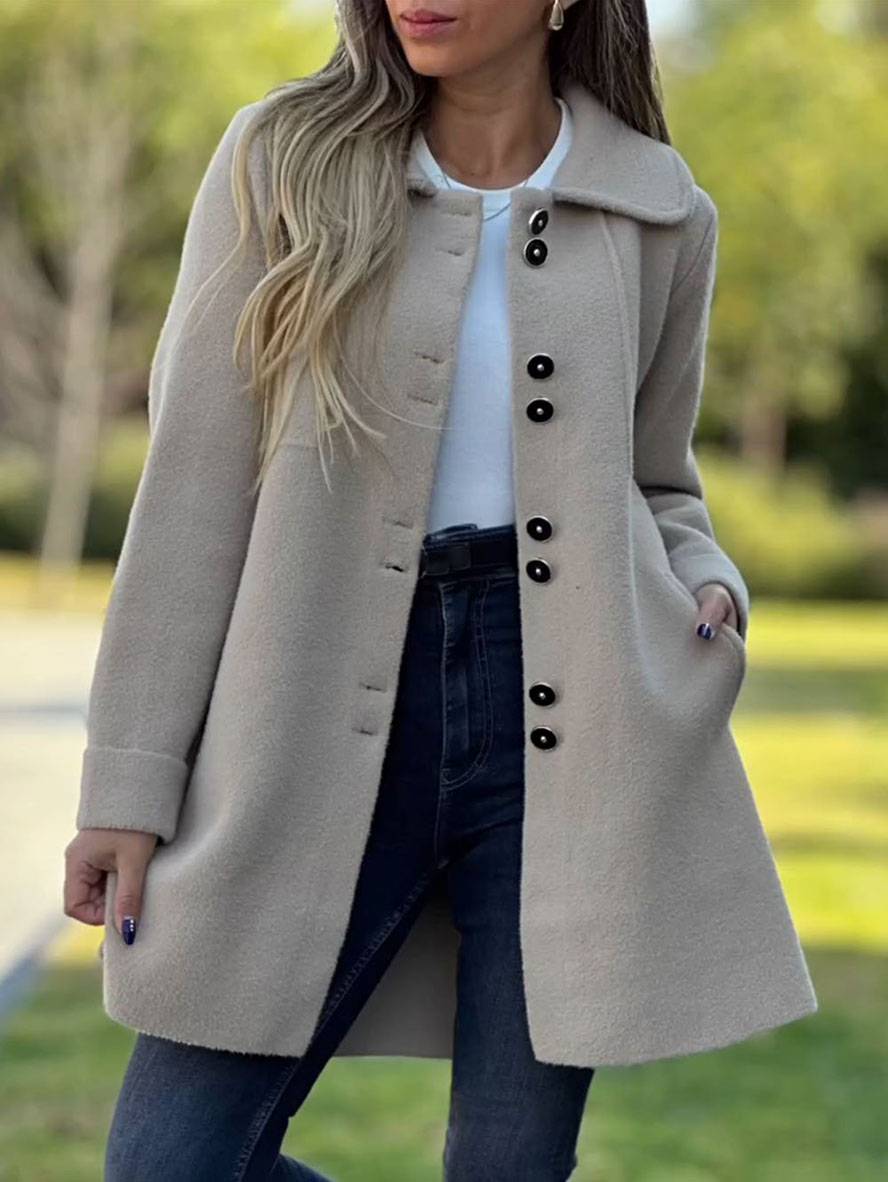 Clara | Manteau Polaire Mi-Long