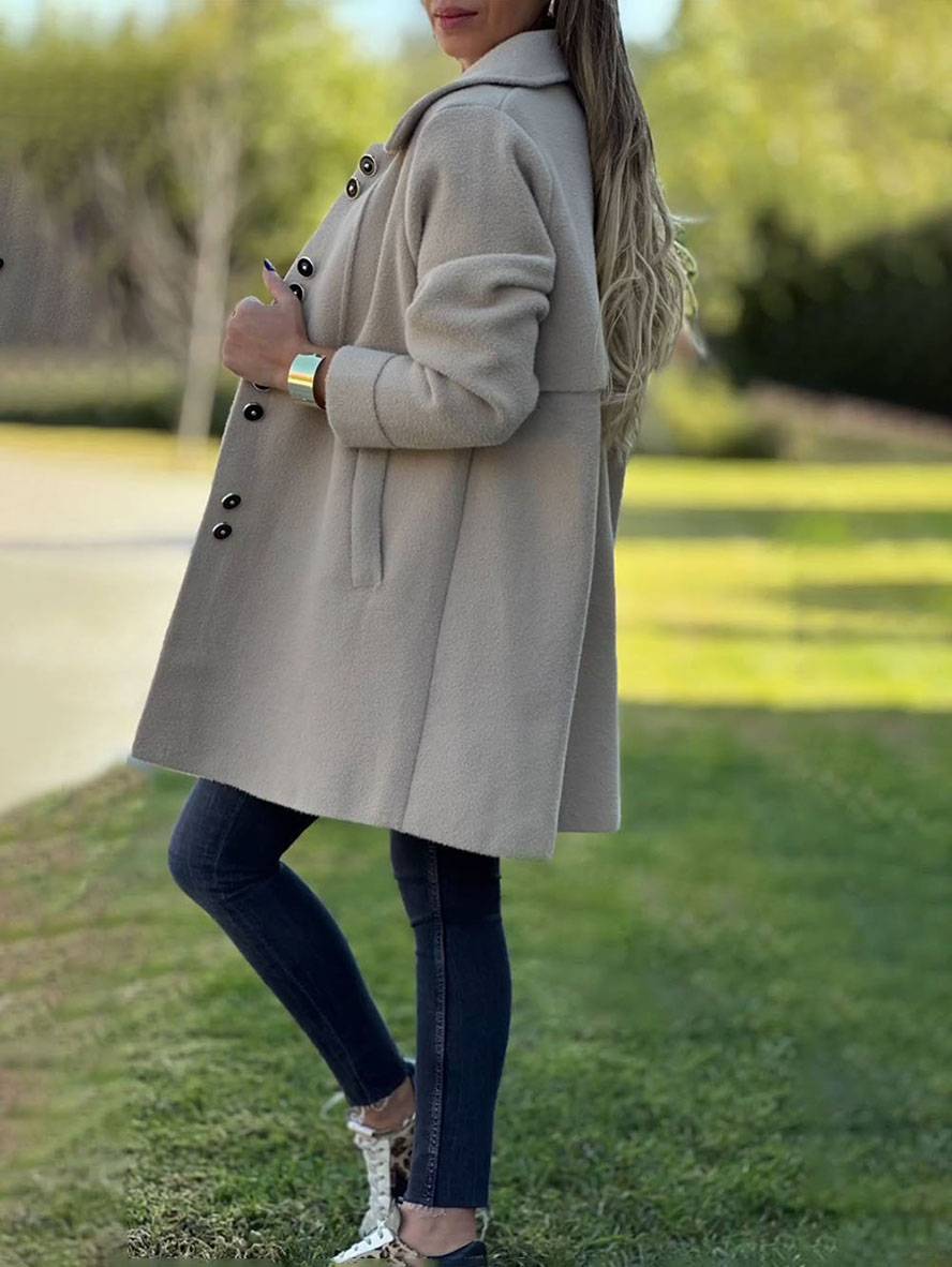 Clara | Manteau Polaire Mi-Long