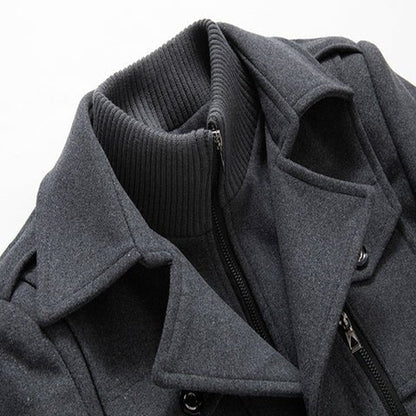 Grayson | Manteau à Double Col